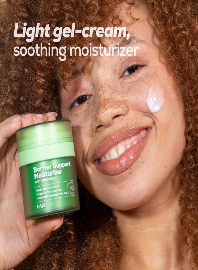 HANHOO Barrier Support Moisturizer, 1.7 Fl Oz, Gel-Cream Face Moisturizer with Ceramides and Hyaluronic Acid, for Acne-Prone Skin - Image 3